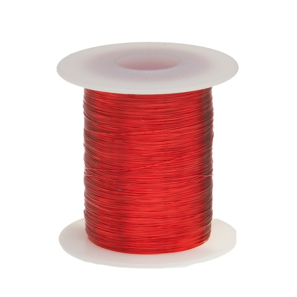 Magnet Wire, MW 80-C, 32 AWG, Red